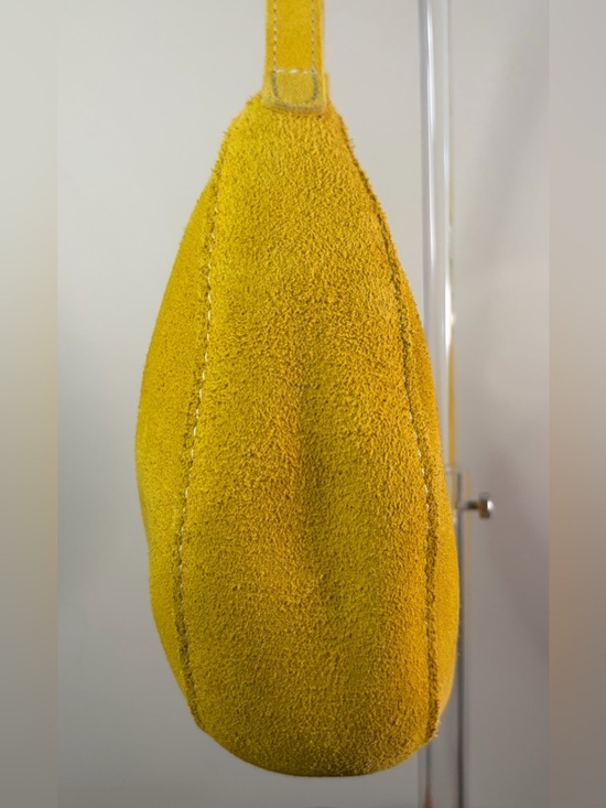 Portland Leather Nora Classic Shoulder Bag Hello Yellow NWOT - Picture 12 of 17